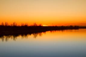 amazing Sunset Lake