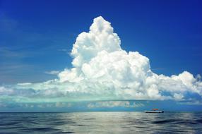 incredible Cumulus Cloud Boat
