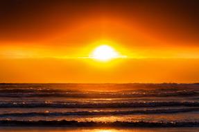 magnificent Sunset Ocean