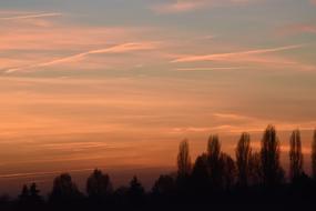 amazing red Sunset