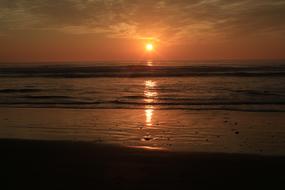 landscape of magnificent Peaceful Sea