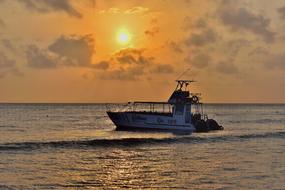 enchanting Sea Boat Beach