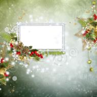 christmas designer frame