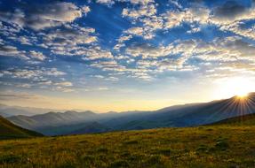 scenic KaÃ§kars mountains at sunrise, turkey