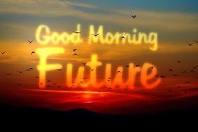 good morning future sunset