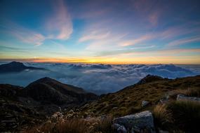 incredible Dawn Clouds Panorma