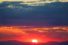 Sky red amazing