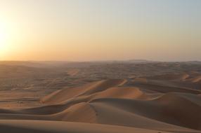 splendid Desert Sand, united arab emirates