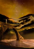 mysterious bridge