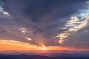 magnificent Evening Sky Afterglow