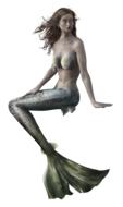 siren sea fantasy drawing