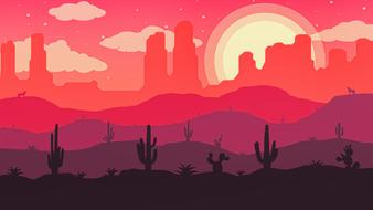 art silhouette wasteland drawing