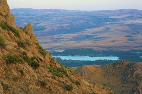 perfect Water Dam Landscape