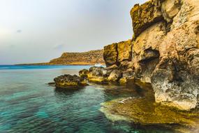 photo of Cavo Greco cape on the coast of Cyprus
