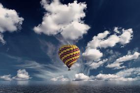 Hot Air Balloon Clouds