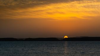 wonderful Dawn Water Lake