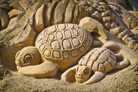 sand sculpture as a art