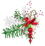 Winter Christmas New YearS Eve decor