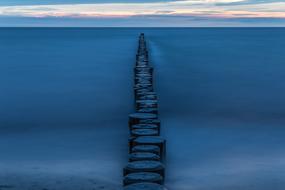 Beach blue Baltic Sea