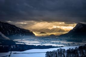 magnificent Background Alpine