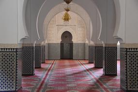 Inside of Architecture church