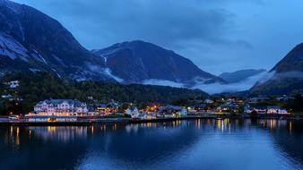 absolutely beautiful Fjord Dawn