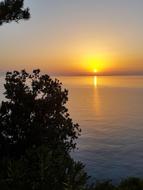 wonderful Sunset Light Sea