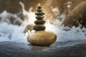 balance stones, Harmony, Background