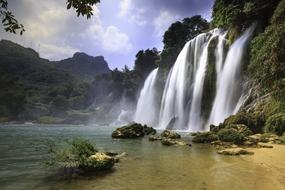 The Waterfall Landscape