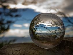Nature Landscape Glass