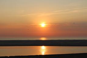 red Sunset North Sea