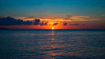 very beautiful Sunset Sky