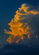 very beautiful Cloud Sunset
