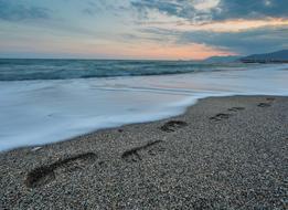 wonderful Sea Beach step