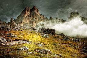 ravishing Dolomites Mountains, sassolungo