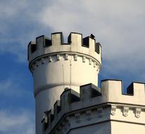 white Castle Tower