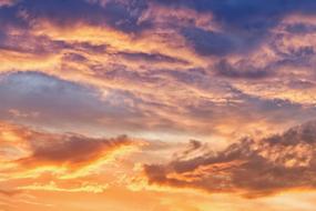 magnificent Nature orange Sky