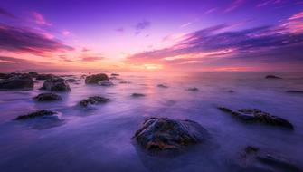 magnificent Ocean Water purple