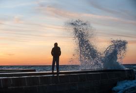 Baltic Sea Coast person