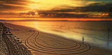 wonderful Sea Beach people