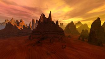 desert mountains