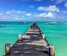 magnificent landscape of Ocean Beach in Mexico