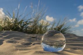 East Frisia North Sea, glass ball