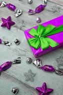 purple candies for christmas