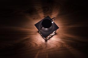 Lantern Dark Lamp wood