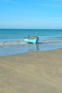 blue Sea Boat Beach