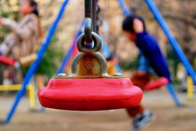 Swing Children Play red