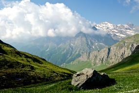 Mountain and Sky