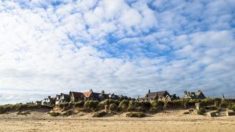 landscape of magnificent Northumberland Village