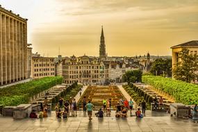 extraordinarily beautiful Brussels Arts Loi